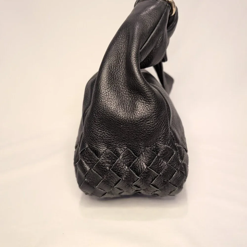 Elliott Lucca Black Leather Shoulder Bag - Picture 4 of 10